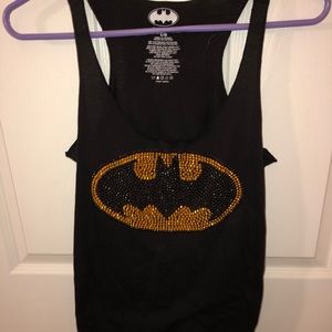 Bejeweled Batman Tank-top
